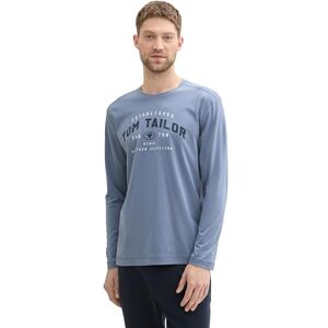 TOM TAILOR Herren 1039895 Longsleeve T-Shirt, 10441 Gravel Grey, L EU TOM TAILOR Herren 1039895 Longsleeve T-Shirt, 10441 Gravel Grey, L EU
