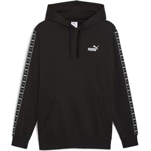 Puma Herren ESS Tape Hoodie FL Hoodies, Black, Puma Herren ESS Tape Hoodie FL Hoodies, Black,