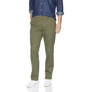 Amazon Essentials Men's Straight-Fit Casual Stretch Khaki, Olive, 38W x 28L Amazon Essentials Men's Straight-Fit Casual Stretch Khaki, Olive, 38W x 28L