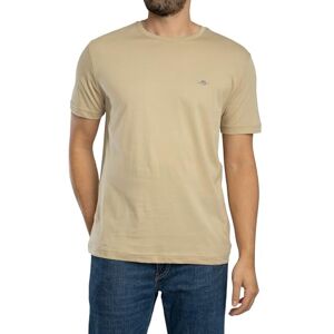 GANT T-Shirt mit Logostickerei L GANT T-Shirt mit Logostickerei L