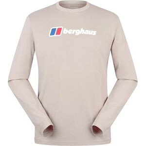 Berghaus Big Logo T-Shirt für Herren, Taupe, M Berghaus Big Logo T-Shirt für Herren, Taupe, M