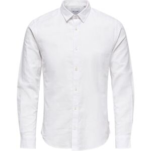 Only & Sons Herren Freizeit Hemd ONSCAIDEN Slim Fit XS S M L XL XXL Grün, Größe:M, Farbe:White 22012321 Only & Sons Herren Freizeit Hemd ONSCAIDEN Slim Fit XS S M L XL XXL Grün, Größe:M, Farbe:White 22012321