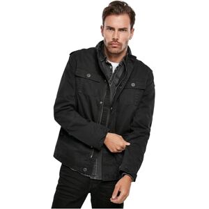 Brandit Britannia Vintage Herren Military M65 Style kurz Army Leichte Jacke L Schwarz Brandit Britannia Vintage Herren Military M65 Style kurz Army Leichte Jacke L Schwarz