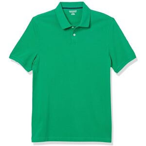 Amazon Essentials Herren Piqué-Poloshirt aus Baumwolle, Schmale Passform, Grün, L Amazon Essentials Herren Piqué-Poloshirt aus Baumwolle, Schmale Passform, Grün, L