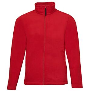 Regatta Vollreißverschluss-Microfleece-Jacke für Herren Größe L Classic Red Regatta Vollreißverschluss-Microfleece-Jacke für Herren Größe L Classic Red