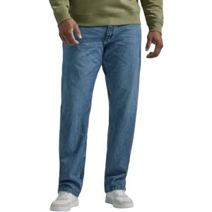 Lee Legendary Relaxed Straight Jeans für Herren, groß und groß, Echtes Blau, 44W / 32L Lee Legendary Relaxed Straight Jeans für Herren, groß und groß, Echtes Blau, 44W / 32L