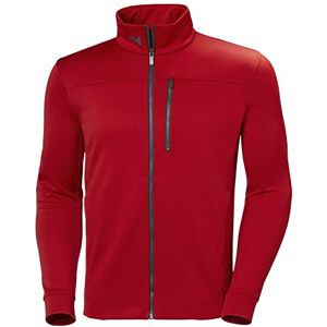 Hansen Herren Crew Fleece Jacke, Rot, L Hansen Herren Crew Fleece Jacke, Rot, L