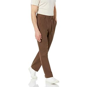 Amazon Essentials Herren Knitterfreie Chinohose mit klassischer Passform und Bügelfalte (erhältlich in Big & Tall), Braun, 36W / 32L Amazon Essentials Herren Knitterfreie Chinohose mit klassischer Passform und Bügelfalte (erhältlich in Big & Tall), Braun, 36W / 32L