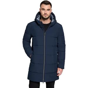 VOICE leichte Winterjacke Herren mit Kapuze – Jacke, Wasserabweisend, Warmes Innenfutter, XL, Navy, Blau VOICE leichte Winterjacke Herren mit Kapuze – Jacke, Wasserabweisend, Warmes Innenfutter, XL, Navy, Blau