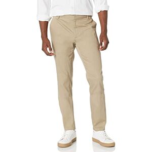 Amazon Essentials Herren Faltenresistente Stretch-Chinohose mit schmaler Passform und Flacher Vorderseite, Bräunen, 33W / 32L Amazon Essentials Herren Faltenresistente Stretch-Chinohose mit schmaler Passform und Flacher Vorderseite, Bräunen, 33W / 32L