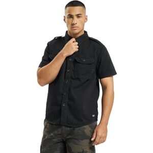 Brandit Vintage Shirt Short Sleeve, Farbe: Black, Größe: XXL Brandit Vintage Shirt Short Sleeve, Farbe: Black, Größe: XXL