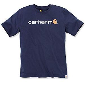 Carhartt Core Logo T-Shirt S/S T-Shirt, Marineblau, XS Carhartt Core Logo T-Shirt S/S T-Shirt, Marineblau, XS