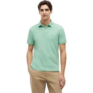 Tommy Hilfiger Herren Poloshirt Kurzarm 1985 Regular Fit, Türkis (Cut Grass), XS Tommy Hilfiger Herren Poloshirt Kurzarm 1985 Regular Fit, Türkis (Cut Grass), XS