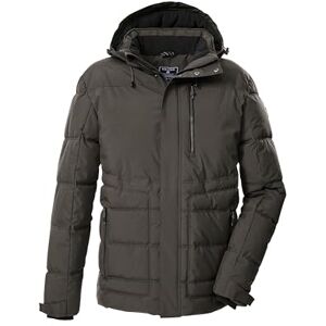 Killtec Herren Steppjacke mit abzippbarer Kapuze KOW 87 MN QLTD JCKT, grünanthrazit, 4XL, 43321-000 Killtec Herren Steppjacke mit abzippbarer Kapuze KOW 87 MN QLTD JCKT, grünanthrazit, 4XL, 43321-000