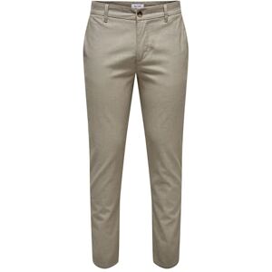 Only & Sons Herren Onsmark Pete Slim Dobby 0058 Pant Noos Hose, Fallen Rock, 32W / 30L EU Only & Sons Herren Onsmark Pete Slim Dobby 0058 Pant Noos Hose, Fallen Rock, 32W / 30L EU