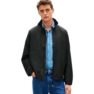 Tommy Hilfiger Herren Windbreaker Jacke Branded Blouson Wasserabweisend, Schwarz (Black), M Tommy Hilfiger Herren Windbreaker Jacke Branded Blouson Wasserabweisend, Schwarz (Black), M