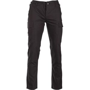 Mil-Tec US BDU Feldhose R/S 'Slim Fit' für Herren • Ripstop Cargohose mit Knie- & Gesäßverstärkung • Verstellbarer Bund & Beinabschluss • Aus 100% Baumwolle für Arbeit & Freizeit • Schwarz, L Mil-Tec US BDU Feldhose R/S 'Slim Fit' für Herren • Ripstop Cargohose mit Knie- & Gesäßverstärkung • Verstellbarer Bund & Beinabschluss • Aus 100% Baumwolle für Arbeit & Freizeit • Schwarz, L