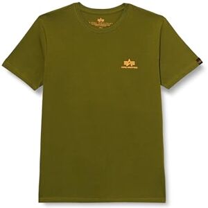 Alpha Basic T Small Logo T-Shirt für Herren Moss Green Alpha Basic T Small Logo T-Shirt für Herren Moss Green
