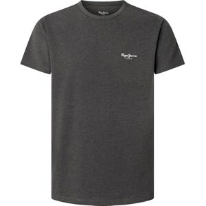 Pepe Jeans Herren Original Basic 3N T-Shirt, Grau (Dark Grey Marl), L, Grau (Dunkelgrau meliert), L Pepe Jeans Herren Original Basic 3N T-Shirt, Grau (Dark Grey Marl), L, Grau (Dunkelgrau meliert), L