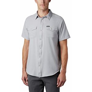 Columbia Herren Robustes Kurzärmeliges Hemd Utilizer II, Grey, M, 1577762 Columbia Herren Robustes Kurzärmeliges Hemd Utilizer II, Grey, M, 1577762