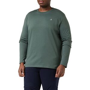 Marc O' Polo Herren Langarmshirt aus Bio-Baumwolle mit Rundhalsausschnitt, Grün (Mangrove), 3XL Marc O' Polo Herren Langarmshirt aus Bio-Baumwolle mit Rundhalsausschnitt, Grün (Mangrove), 3XL