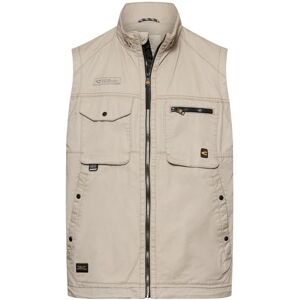 camel active Herren Outdoor Weste mit Innentaschen Beige, menswear-XXL camel active Herren Outdoor Weste mit Innentaschen Beige, menswear-XXL