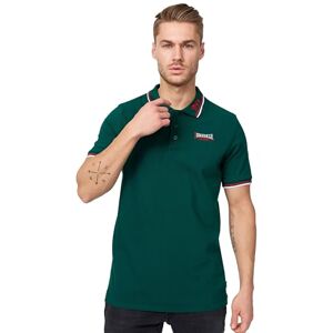 Lonsdale Herren Poloshirt schmale Passform Lion L, Bottle Green Lonsdale Herren Poloshirt schmale Passform Lion L, Bottle Green