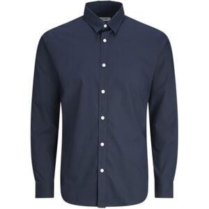 JJ REBEL Herren Jrebgavin Solid Shirt Ls Noos Hemd, Sky Captain, XL EU JJ REBEL Herren Jrebgavin Solid Shirt Ls Noos Hemd, Sky Captain, XL EU