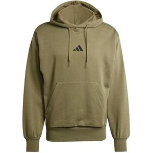 Adidas Herren Essentials Feelcozy Fleece Hoodie Sweatshirt, Olive strata/Black, M Adidas Herren Essentials Feelcozy Fleece Hoodie Sweatshirt, Olive strata/Black, M