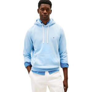 Tommy Hilfiger Herren Hoodie Seasonal Fleece mit Bauchtasche, Blau (Well Water), M Tommy Hilfiger Herren Hoodie Seasonal Fleece mit Bauchtasche, Blau (Well Water), M