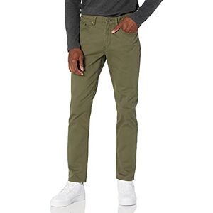 Amazon Essentials Herren 5-Pocket-Stretch-Twillhose, Schlanke Passform, Olivgrün, 33W / 34L Amazon Essentials Herren 5-Pocket-Stretch-Twillhose, Schlanke Passform, Olivgrün, 33W / 34L