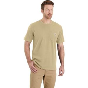 Carhartt Herren K87 Pocket S/S T-Shirt T-Shirt, Beach Heather, XS Carhartt Herren K87 Pocket S/S T-Shirt T-Shirt, Beach Heather, XS