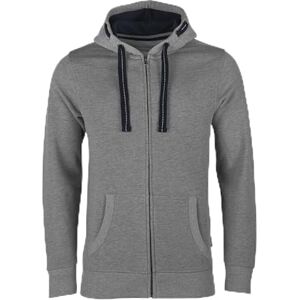 HRM Herren Jas M Kapuzenpullover, Grau-meliert, XXL HRM Herren Jas M Kapuzenpullover, Grau-meliert, XXL