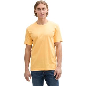 TOM TAILOR T-Shirt aus Baumwolle mit Logo-Print, Tarmac Grey, L TOM TAILOR T-Shirt aus Baumwolle mit Logo-Print, Tarmac Grey, L
