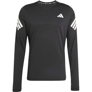 Adidas Herren Adi365 Running Iconic Long Sleeve Shirt, Black, S Adidas Herren Adi365 Running Iconic Long Sleeve Shirt, Black, S