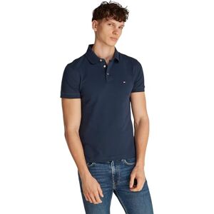 Tommy Hilfiger Herren Poloshirt Kurzarm 1985 Slim Fit, Blau (Night Sky), XS Tommy Hilfiger Herren Poloshirt Kurzarm 1985 Slim Fit, Blau (Night Sky), XS