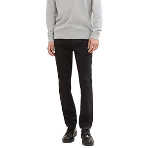 TOM TAILOR Herren Chino Hose aus Stretch Twill,29999 Black, 30/32 TOM TAILOR Herren Chino Hose aus Stretch Twill,29999 Black, 30/32