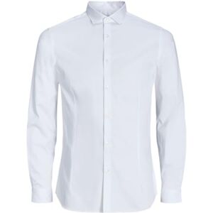 JACK & JONES JJPRPARMA Shirt L/S PLS Businesshemd 12264030,White/Fit:Loose Fit,5XL JACK & JONES JJPRPARMA Shirt L/S PLS Businesshemd 12264030,White/Fit:Loose Fit,5XL