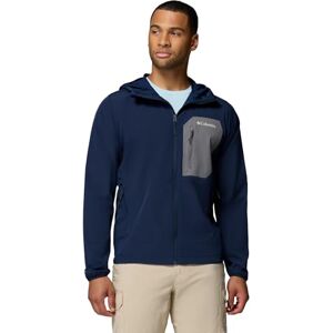 Columbia Herren Tall Heights 3 Hooded Softshell Jacke Collegiate Navy/City Grey M Columbia Herren Tall Heights 3 Hooded Softshell Jacke Collegiate Navy/City Grey M