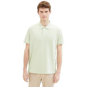 TOM TAILOR Herren 1031006 Basic Piqué Poloshirt, 35169 Tender Sea Green, S TOM TAILOR Herren 1031006 Basic Piqué Poloshirt, 35169 Tender Sea Green, S