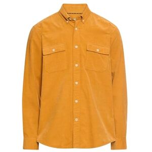 camel active Herren Langarmhemd mit aufgesetzten Taschen Gelb, Menswear-XL camel active Herren Langarmhemd mit aufgesetzten Taschen Gelb, Menswear-XL