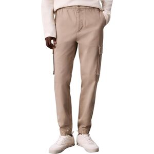 Calvin Herren Cargo Hose Comfort Cotton Skinny Fit, Beige (Vintage Khaki), XXL Calvin Herren Cargo Hose Comfort Cotton Skinny Fit, Beige (Vintage Khaki), XXL