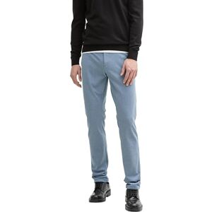 TOM TAILOR Herren Jersey Travis Slim Fit Chino Hose, 37648 Mystical Blue Two Tone, 32/36 TOM TAILOR Herren Jersey Travis Slim Fit Chino Hose, 37648 Mystical Blue Two Tone, 32/36