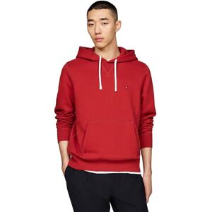 Tommy Hilfiger Herren Hoodie Essential Fleece Regular Fit, Rot (Dark Magma), 3XL Tommy Hilfiger Herren Hoodie Essential Fleece Regular Fit, Rot (Dark Magma), 3XL