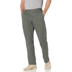 Amazon Essentials Herren Knitterfreie Classic-Fit-Stretch-Chinohose Ohne Bundfalten, Dunkles Olivgrün, 38 Amazon Essentials Herren Knitterfreie Classic-Fit-Stretch-Chinohose Ohne Bundfalten, Dunkles Olivgrün, 38