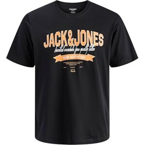 JACK & JONES Jjelogo Tee Ss O-Neck 2 Col Ss26 Sn Pls Plus Size JACK & JONES Jjelogo Tee Ss O-Neck 2 Col Ss26 Sn Pls Plus Size