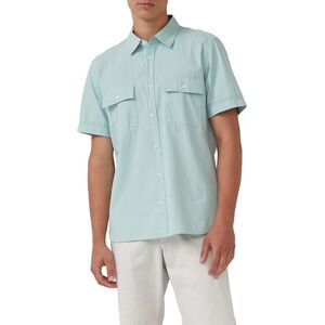 s.Oliver Regular Fit: Kurzarmhemd mit Strukturstreifen und Kentkragen s.Oliver Regular Fit: Kurzarmhemd mit Strukturstreifen und Kentkragen