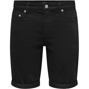 Only & Sons Male Jeans-Shorts ONSPLY Mittlere Taille Normal geschnitten Shorts Only & Sons Male Jeans-Shorts ONSPLY Mittlere Taille Normal geschnitten Shorts