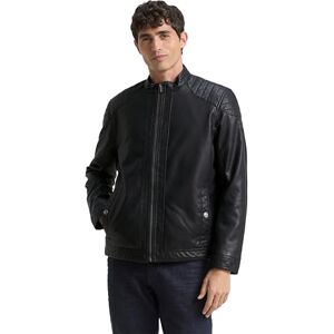 TOM TAILOR Herren Bikerjacke aus Kunstleder TOM TAILOR Herren Bikerjacke aus Kunstleder