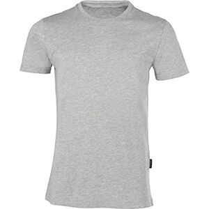 HRM Herren Luxury Round M T-Shirt, grau-meliert, XXL HRM Herren Luxury Round M T-Shirt, grau-meliert, XXL